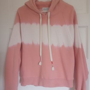 Wildfox Blush and White Hoodie